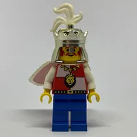 King (Royal Knights) - Blue Legs, Blue Hips, Cape