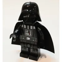Darth Vader, White Skin, 50231 Cape, Robe Hem and Stripes on Legs
