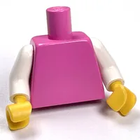 Torso, White Arms, Yellow Hands [Plain]