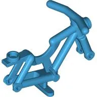 Bicycle Frame, Reinforced Headlight [Hollow Stud]