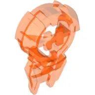 Large Figure Chest Badge with 'H' Hero Factory Logo in Spiked Circle