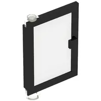 Door 1 x 4 x 5 Left with Trans-Clear Glass