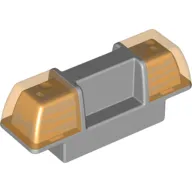 Duplo Siren / Flashing Light - Trans-Orange