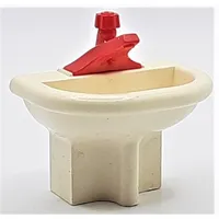 Fabuland Washbasin with Red Tap