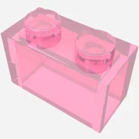 Brick 1 x 2 without Bottom Tube