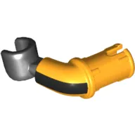 Arm, with Pin, Black Hand, Black Line print