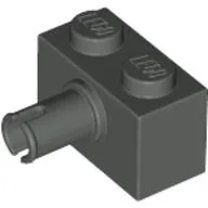 Brick Special 1 x 2 with Pin