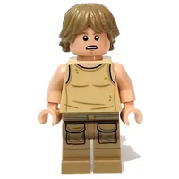 Luke Skywalker, Dagobah Outfit, Tan Tank Top