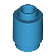 Brick Round 1 x 1 Open Stud