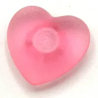 Clikits Icon, Heart 2 x 2 Small with Pin [Frosted]