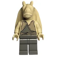 Jar Jar Binks, Plain Head, Tan Torso