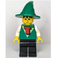 Timmy - Green Wizard Hat, Black Legs