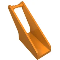 Hook, Fabuland Tow Hook - Arm, 2 x 4 Base