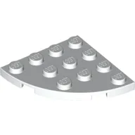 Plate Round Corner 4 x 4
