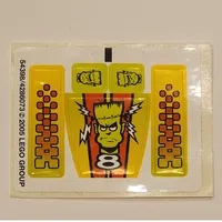 Sticker Sheet for Set 8670-1