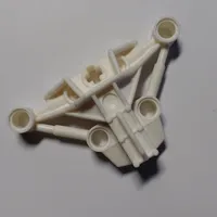 Large Figure Skeletal, Torso, Upper, with Axle Holes and 4 Holes (Mistika)