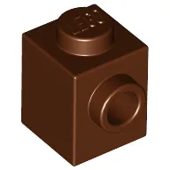 Brick Special 1 x 1 with Stud on 1 Side