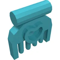 Equipment Animal Grooming Kit Comb, Small with Heart