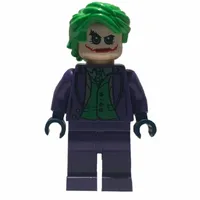 The Joker, Painted Face, Dark Purple Suit