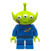 Alien with Purple Stain on Face