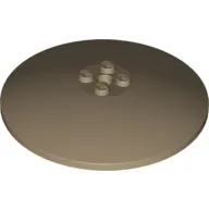 Dish 8 x 8 Inverted [Radar], Solid Studs, Rounded Anti-stud Underside