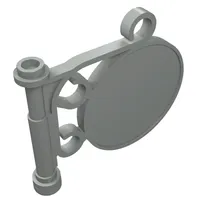 Road Sign Round on Pole [Fabuland]