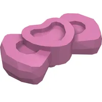 Headwear Accessory Bow with Heart (Animal Grooming Kit)