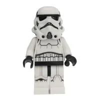 Stormtrooper, Dark Bluish Gray Squares on Back of Helmet