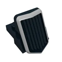 Grille 1 x 2 x 2 2/3 Sloping with Chrome Outline Print