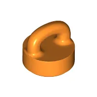 Tile Round 1 x 1 Special with Clip-Bar