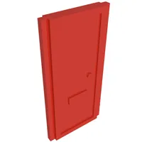 Door for Slotted Bricks