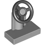 Steering Stand 1 x 2 with Black Steering Wheel