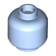 Minifig Head [Plain] [Vented Stud - 2 Holes]