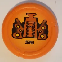 Large Figure Throwing Disc, Kanoka, Disk of Time 199 Print