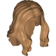 Hair Long Wavy with Centre Part