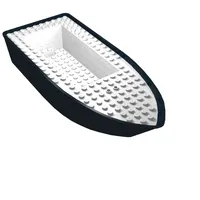 Boat 25 x 10 x 4 1/3 [Complete Assembly]