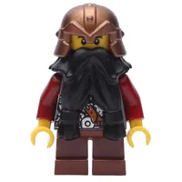 Dwarf, Black Beard, Copper Helmet