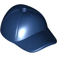 Hat / Cap Short Curved Bill with Seams and Hole on Top