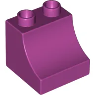 Duplo Brick 2 x 2 x 1 1/2 with Curve