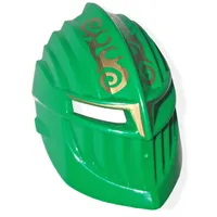 Large Figure Mask / Visor, Rascus with Gold Print