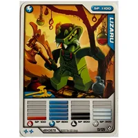 Trading Card, Ninjago Deck #2: 13 - Lizaru - North American Version