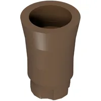 Plant, Palm Tree Trunk - Long Indented Connector