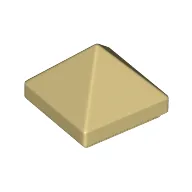 Slope 45° 1 x 1 x 2/3 Quadruple Convex [Pyramid]