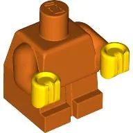 Baby / Toddler Body with Fixed Arms and Yellow Hands