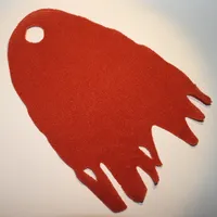 Large Figure Cape, Tattered, 1 Hole