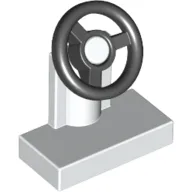 Steering Stand 1 x 2 with Black Steering Wheel