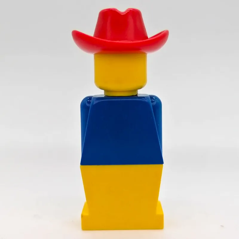 LEGOLAND Blue Torso, Yellow Legs, Red Cowboy Hat