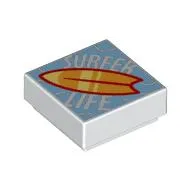 FLAT TILE 1X1, NO. 286