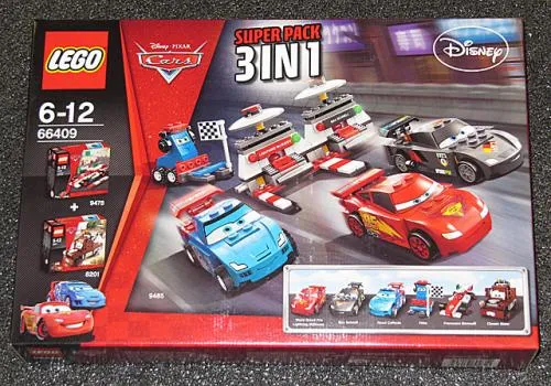 Cars Super Pack 3 in 1