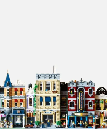 Модульные здания LEGO